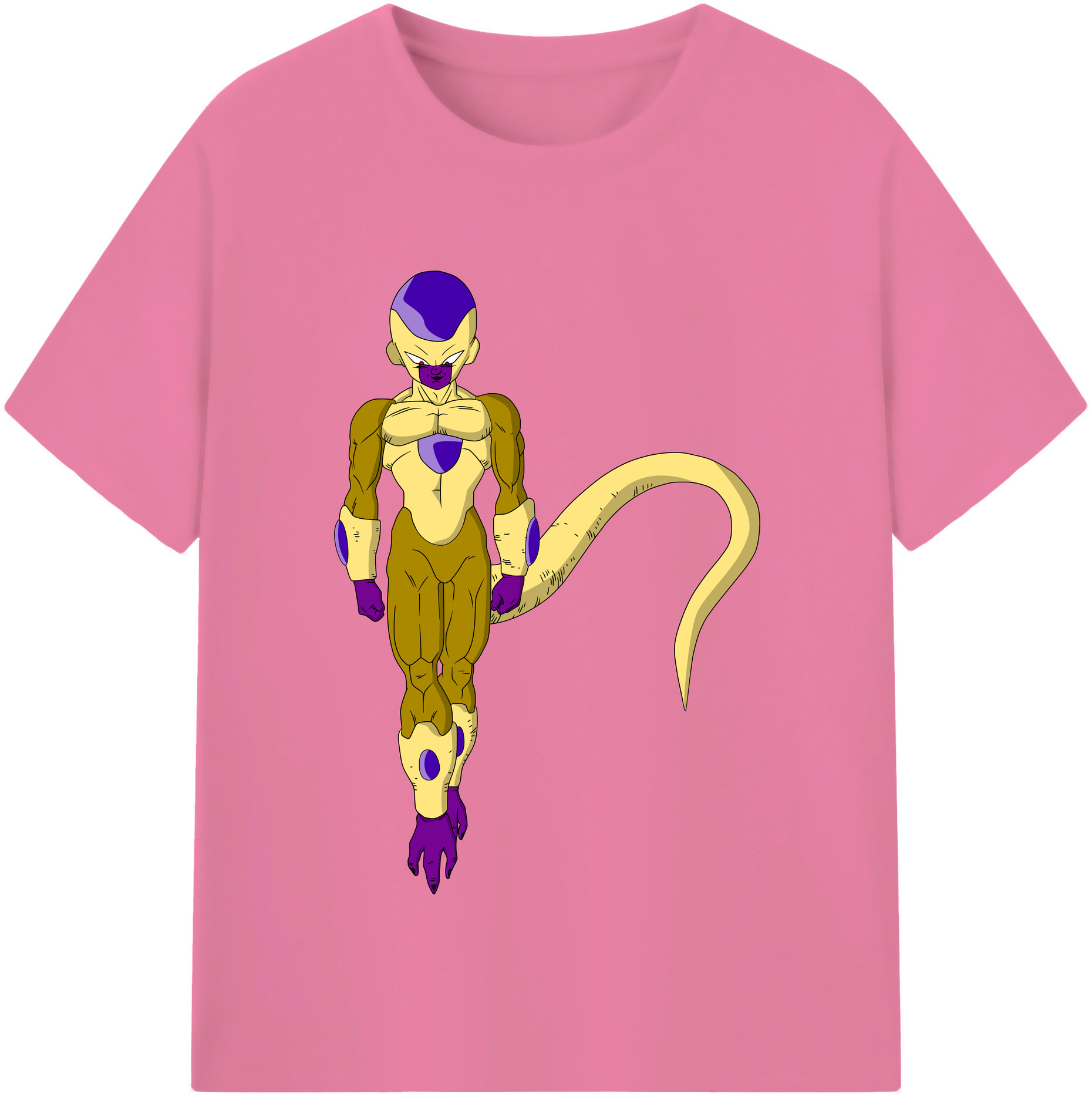 （画像用） ドラゴンボール フリーザ DRAGON BALL Frieza 綿100％半袖Tシャツ（フロントプリント）